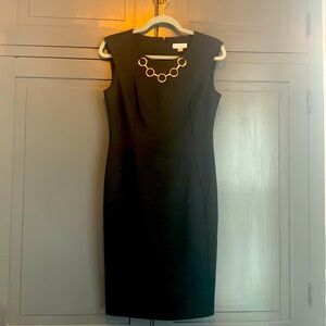 Calvin Klein little black dress size 8
